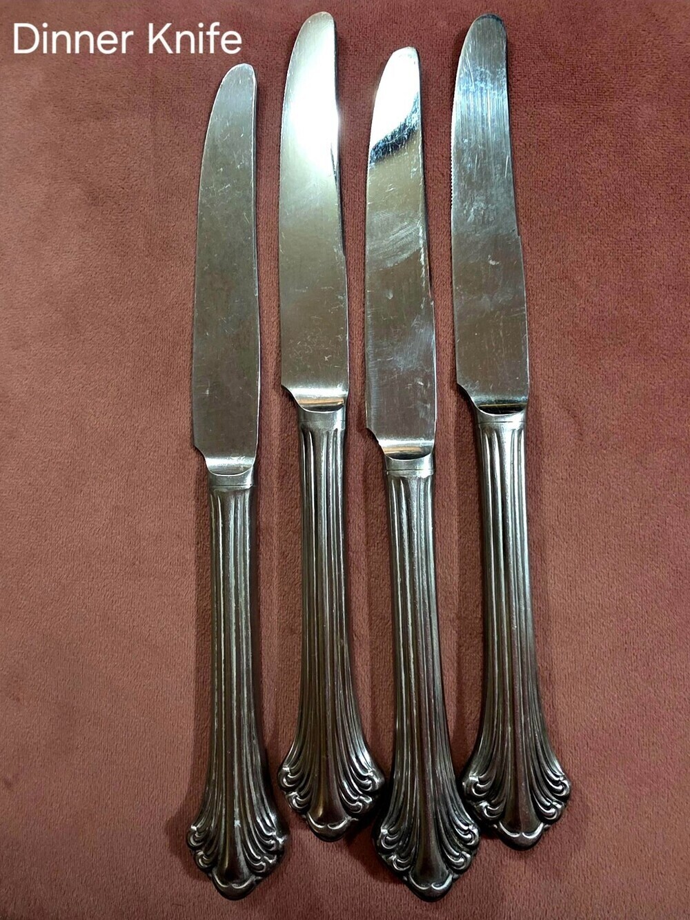 Towle COLONIAL PLUME Dinner Knife Germany Stainless Steel Flatware ONE PIECE